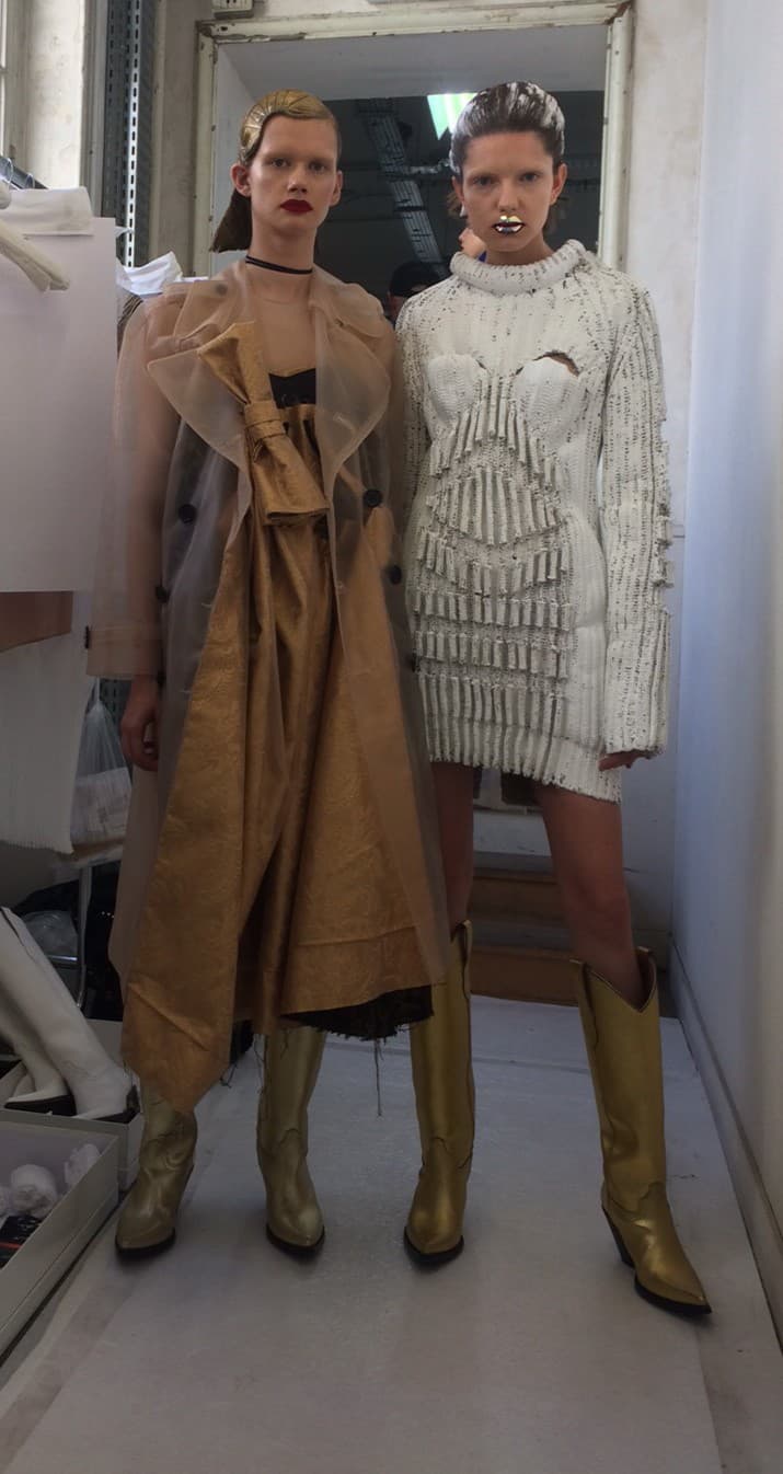 Barbora v zákulisí prehliadky