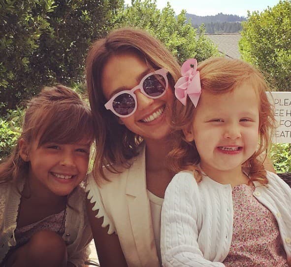Jessica Alba so svojimi