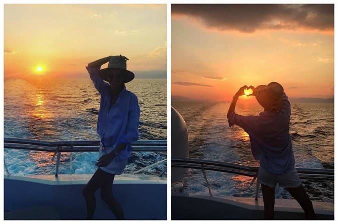 Nedávno sa pochválila fotografiami