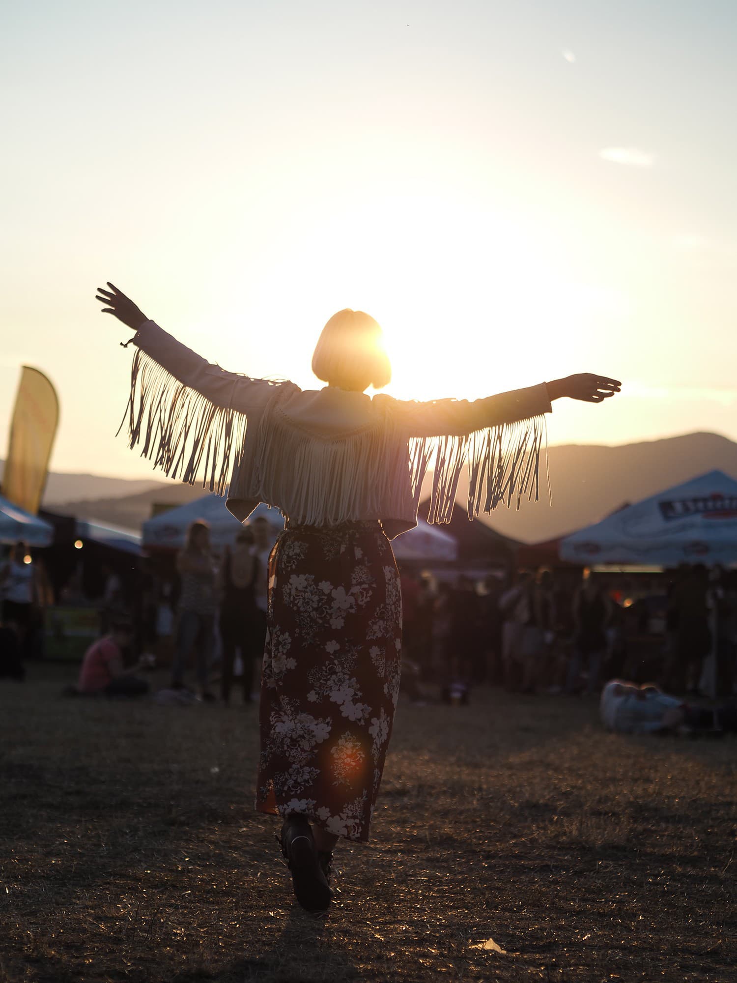 Atmosféra letného festivalu je