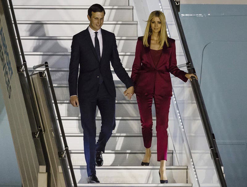 Ivanka s manželom na