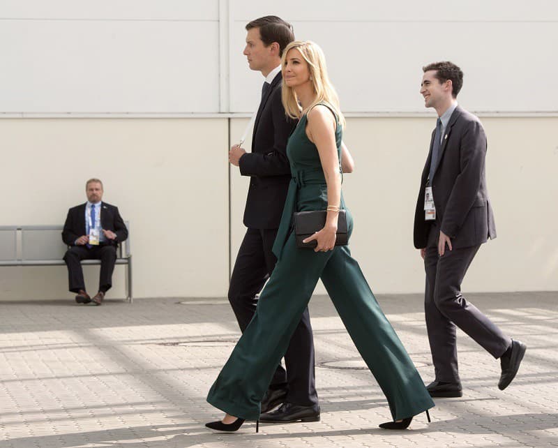 Ivanka v letnom overale