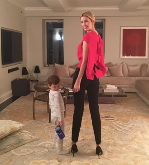 Ivanka zapózovala aj so
