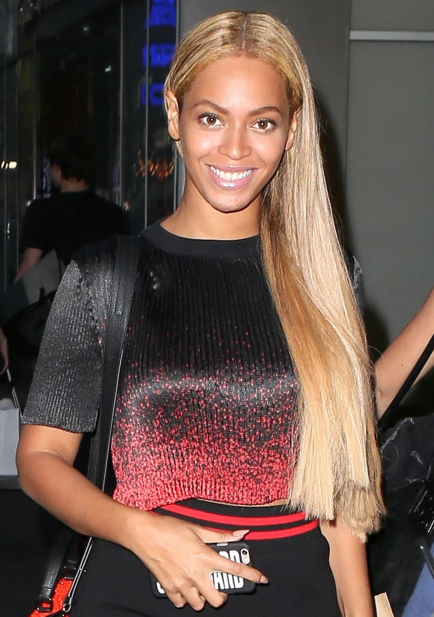 Speváčka Beyonce a jej