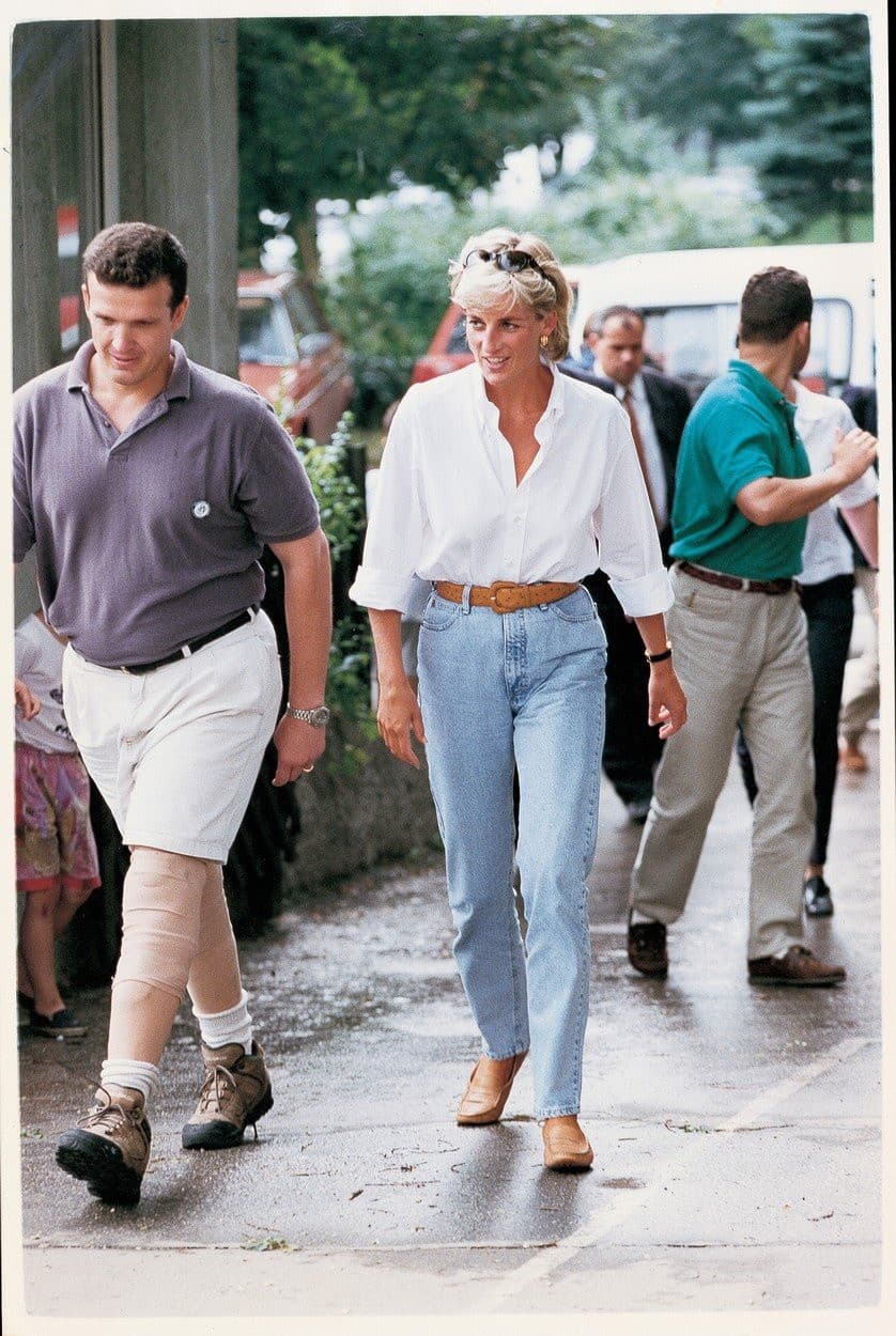 Biela košeľa a oversized