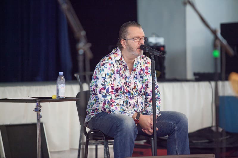 Spevák Richard Müller na