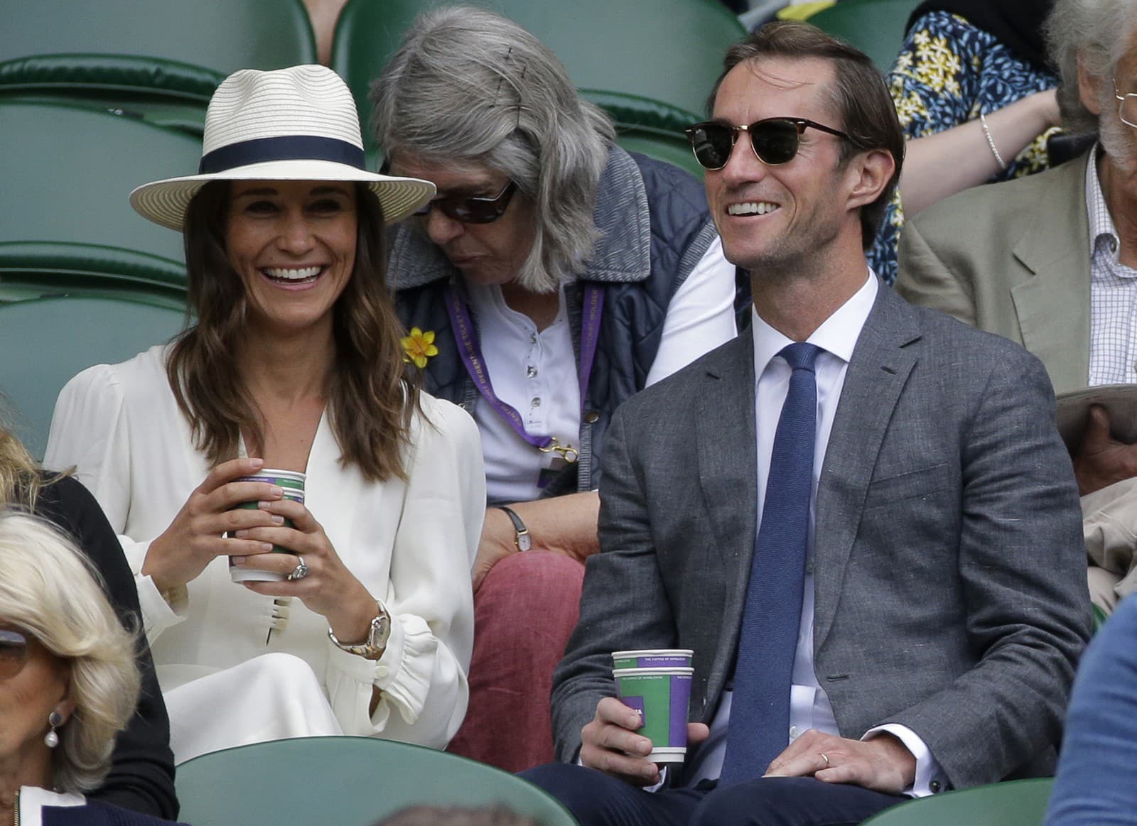 Pippa Middleton vyžaruje pozitívny