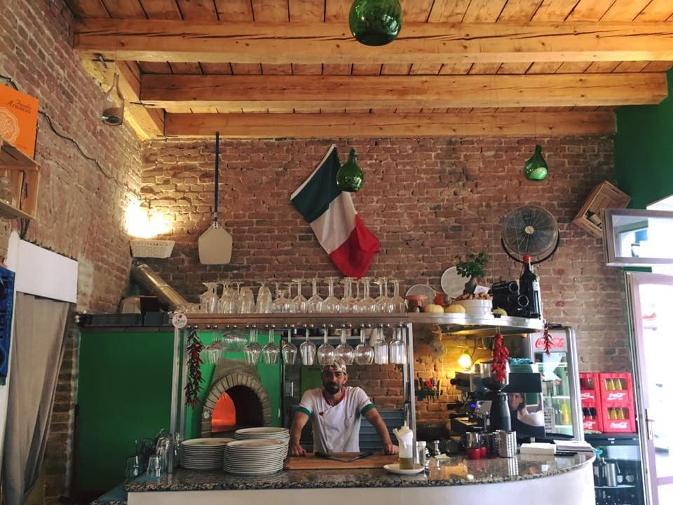 Do pizzérie Basilicò chodia