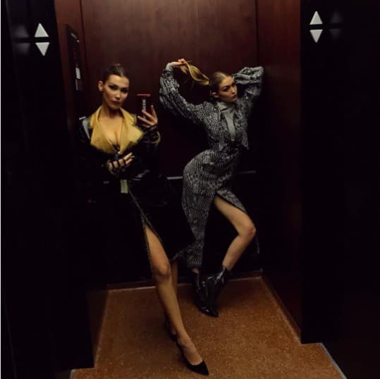 Bella A Gigi Hadidové