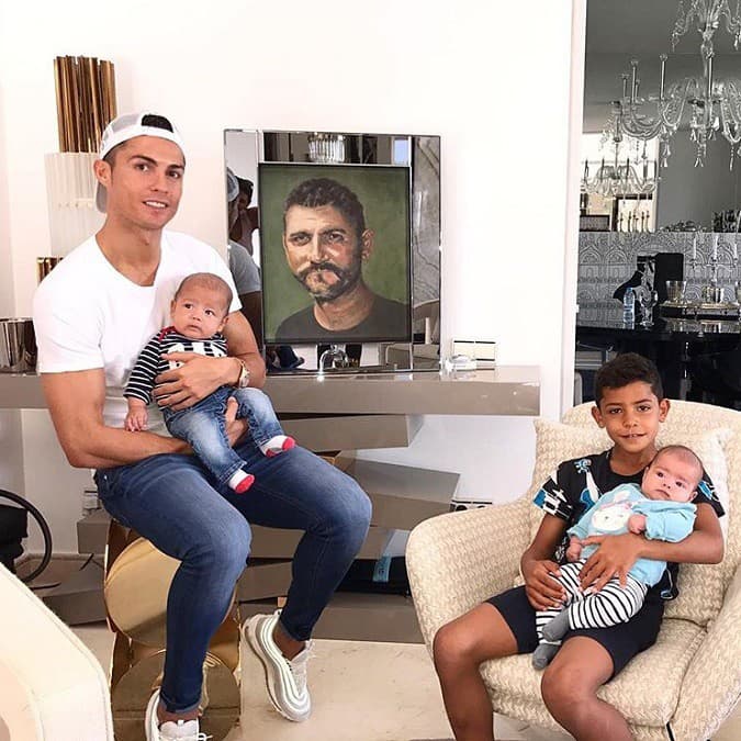 Cristiano si takto zapózoval