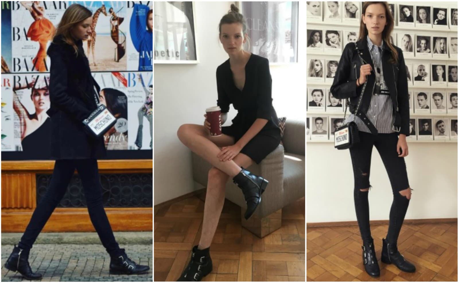 Mladá modelka Eva Klímková