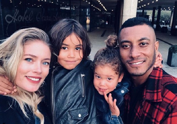 Svoju rodinky modelka Doutzen