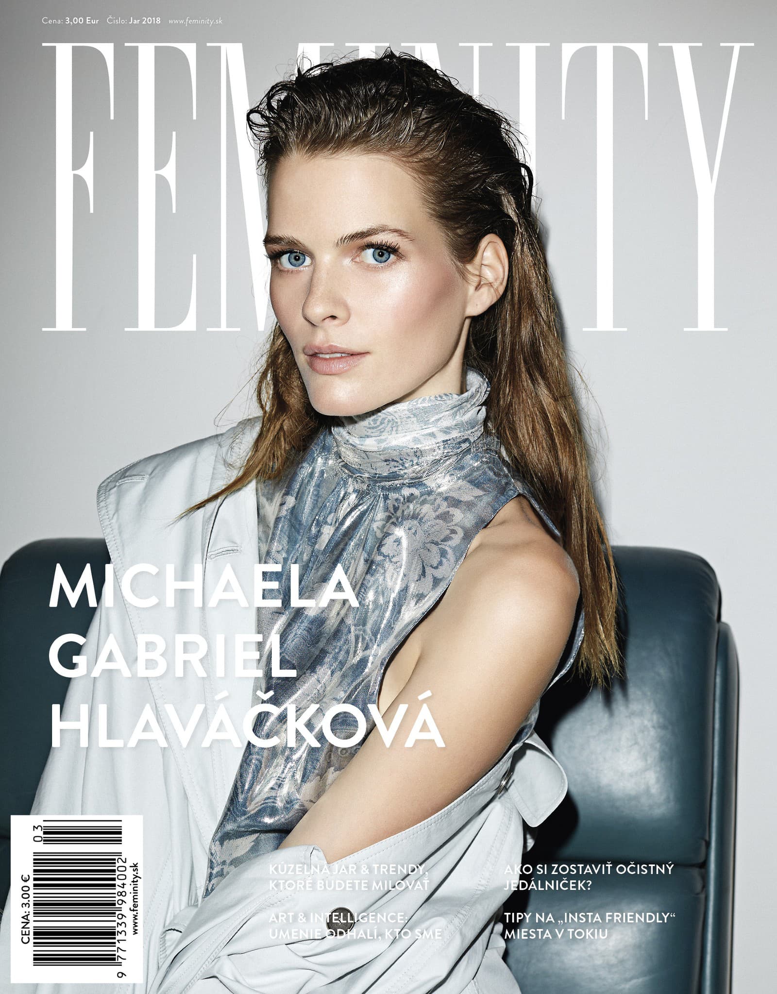 Topmodelka Michaela Hlavačková tvárou
