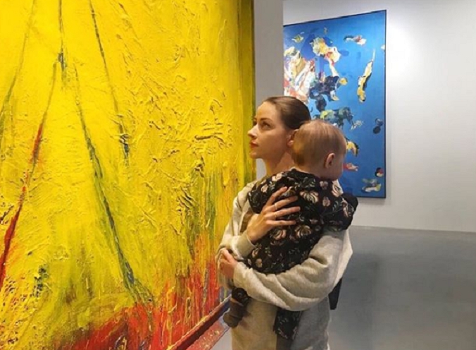 Návšteva galérie s malou