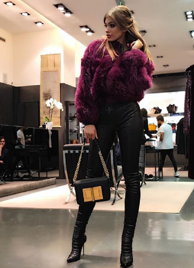 Moderátorka Fashion TV Jasmína