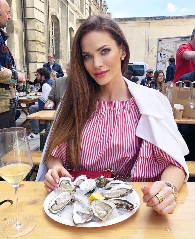 Andrea Verešová si pochutnáva
