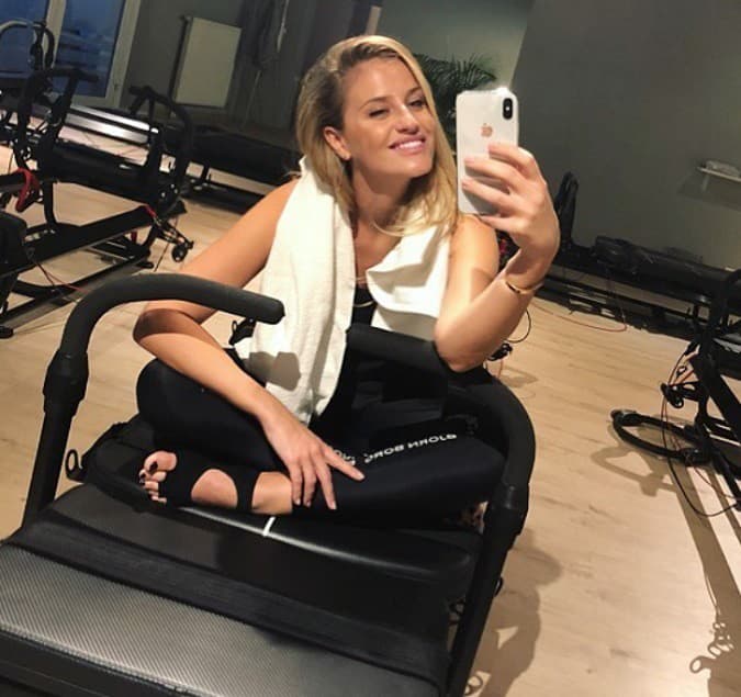 Romana Škamlová vraj cvičeniu