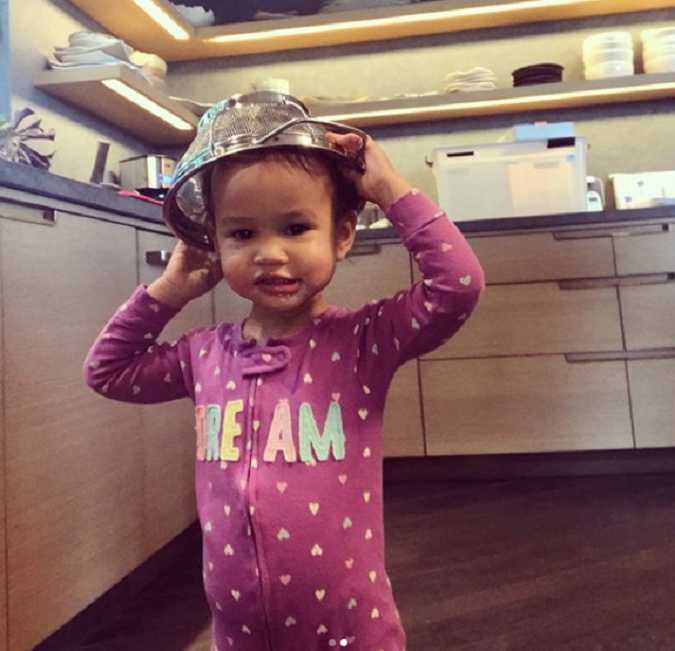 Dcérka modelky Chrissy Teigen,