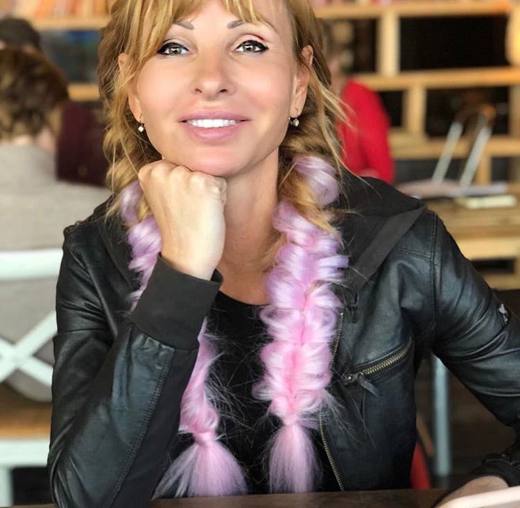 Sandra Rozborilová zaujala ružovým