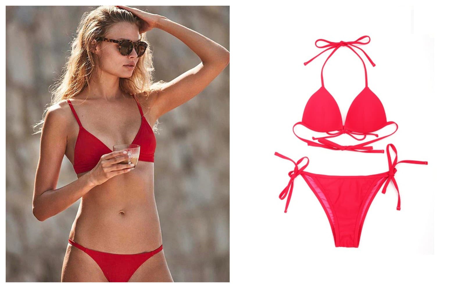 Červené bikiny sa stali