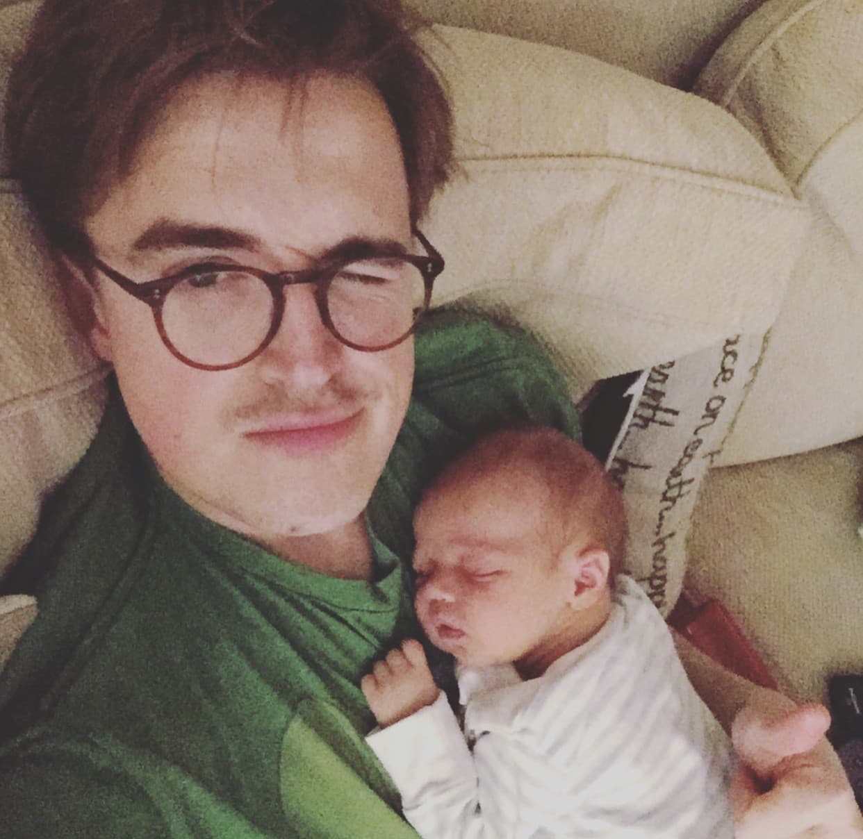 Dvojnásobný otecko Tom Fletcher