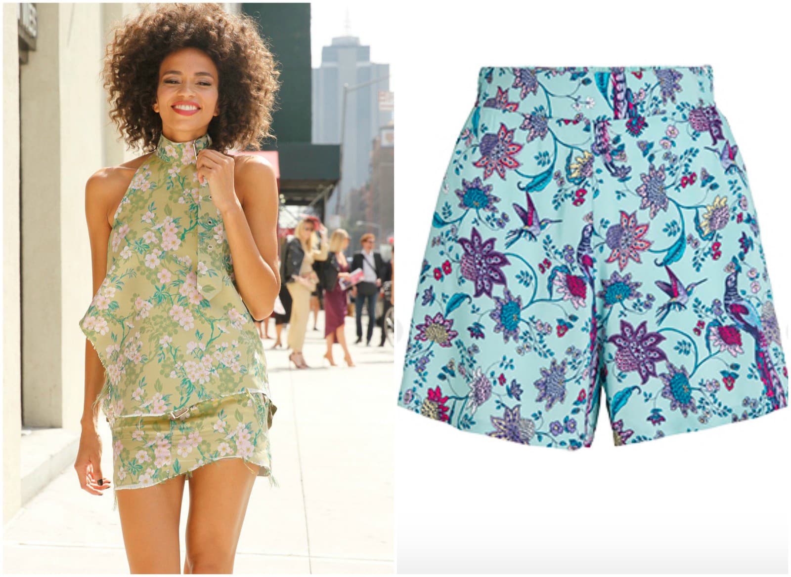 Floral print môže v
