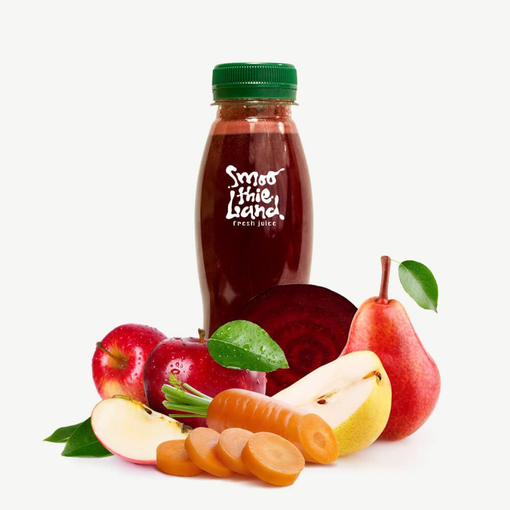 Smoothie z množstva čerstvého