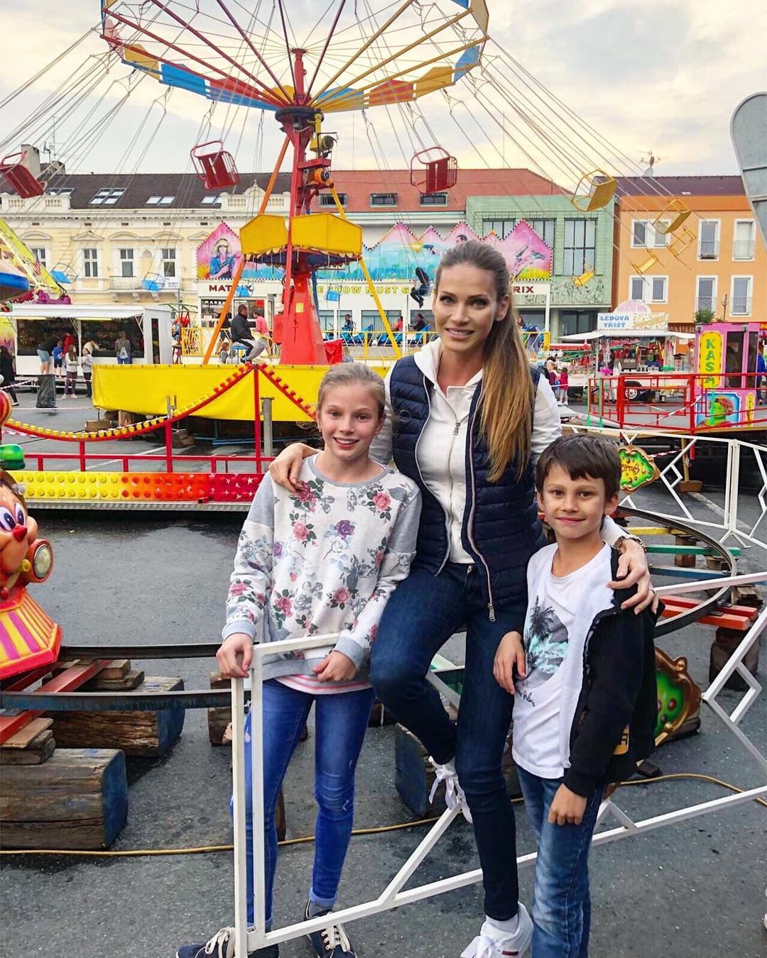 Andrea Verešová miluje kolotoče