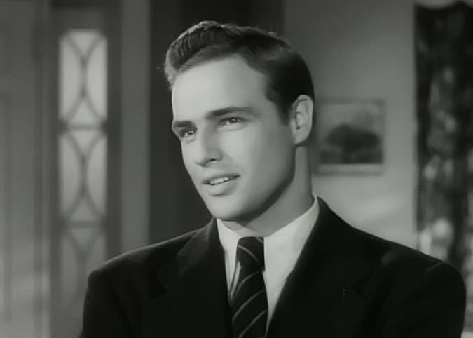 Mladý herec Marlon Brando