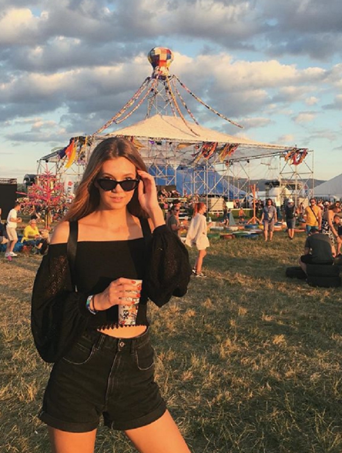 Modelka Luciána Čvirková predviedla