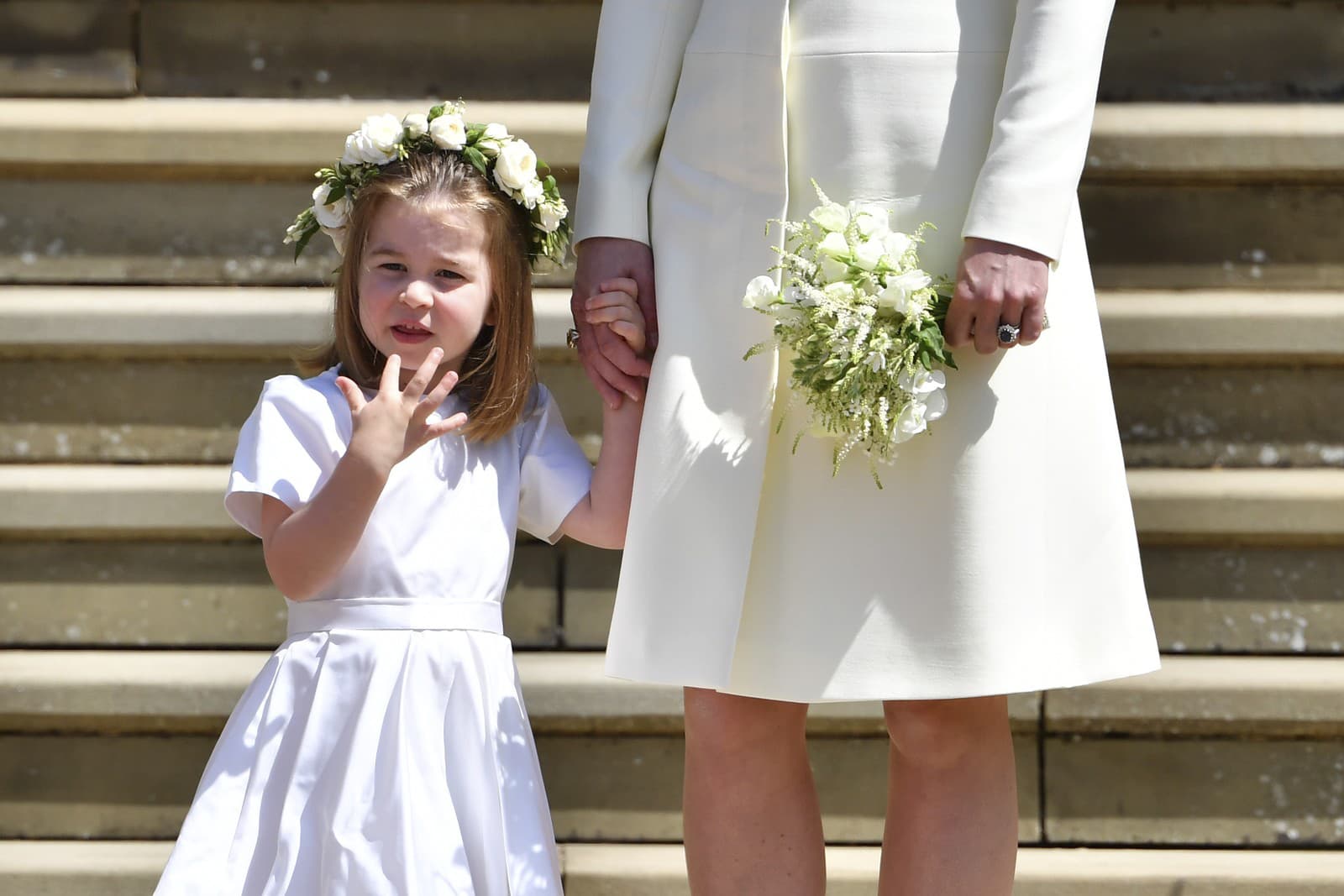 Malá princezná Charlotte je