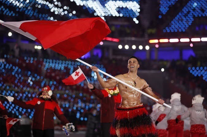 Pitu Taufatofua z Tonga