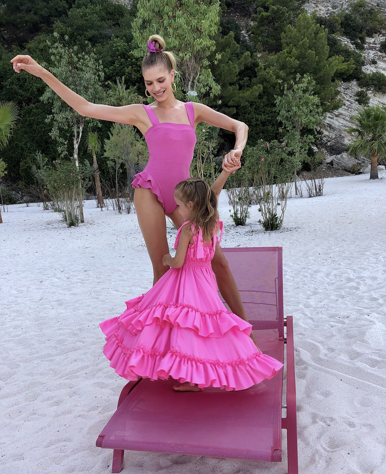 Očarujúca modelka a fashion