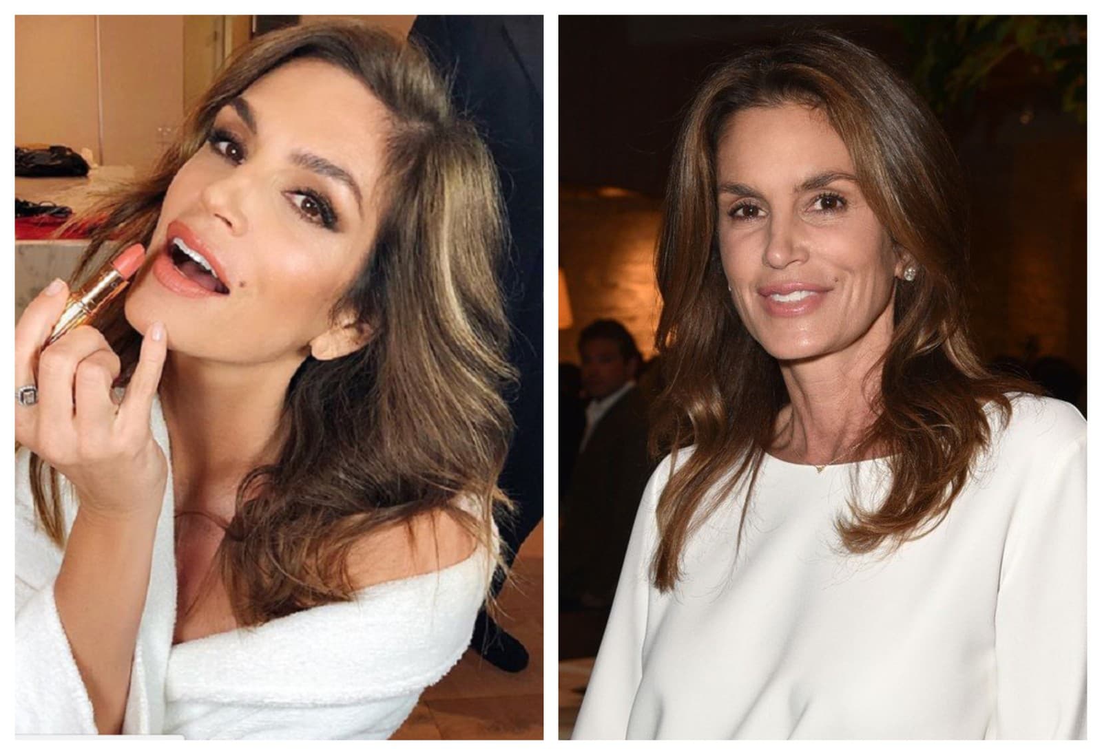 Modelka Cindy Crawford pri