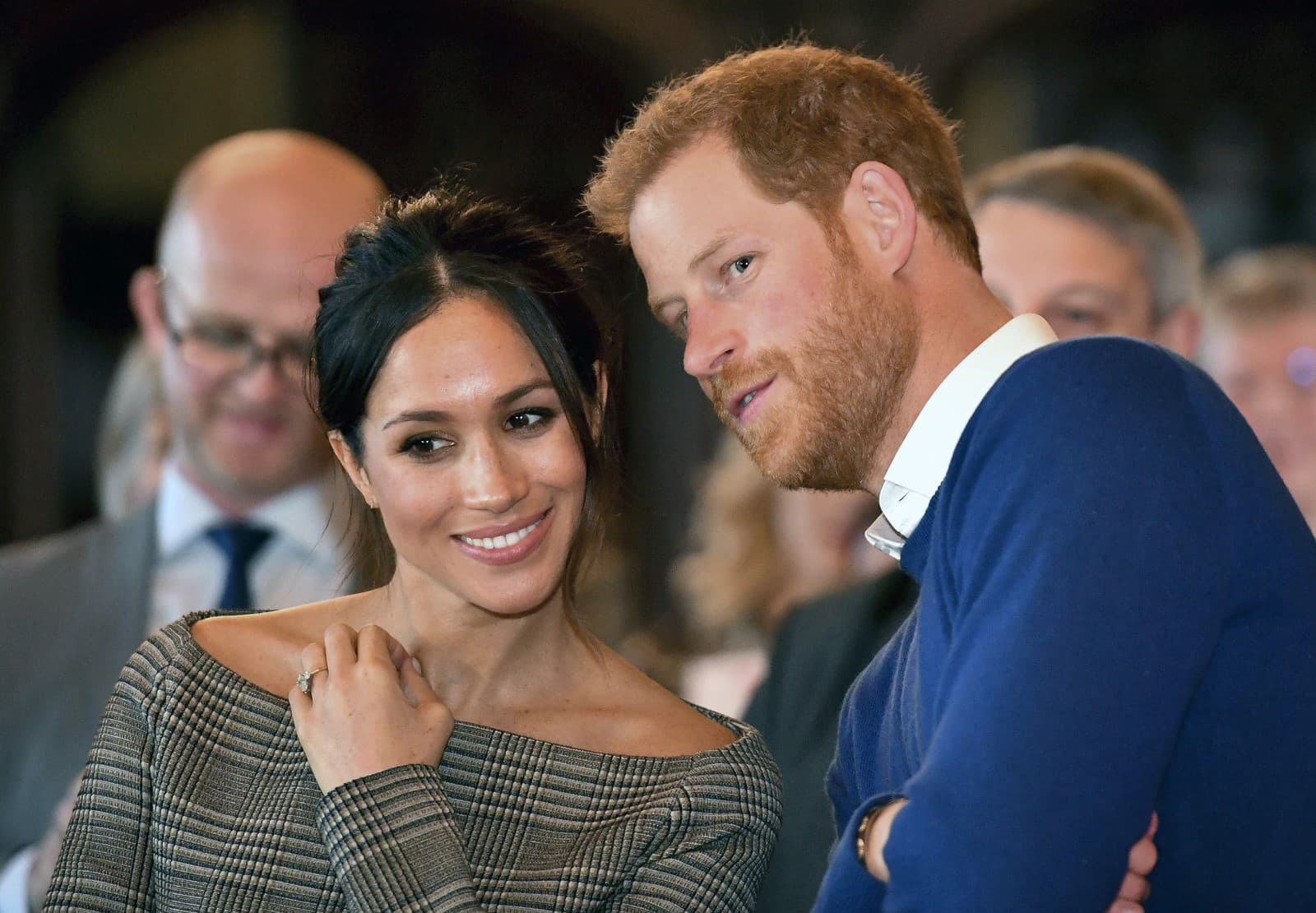 Meghan si pred svadbou