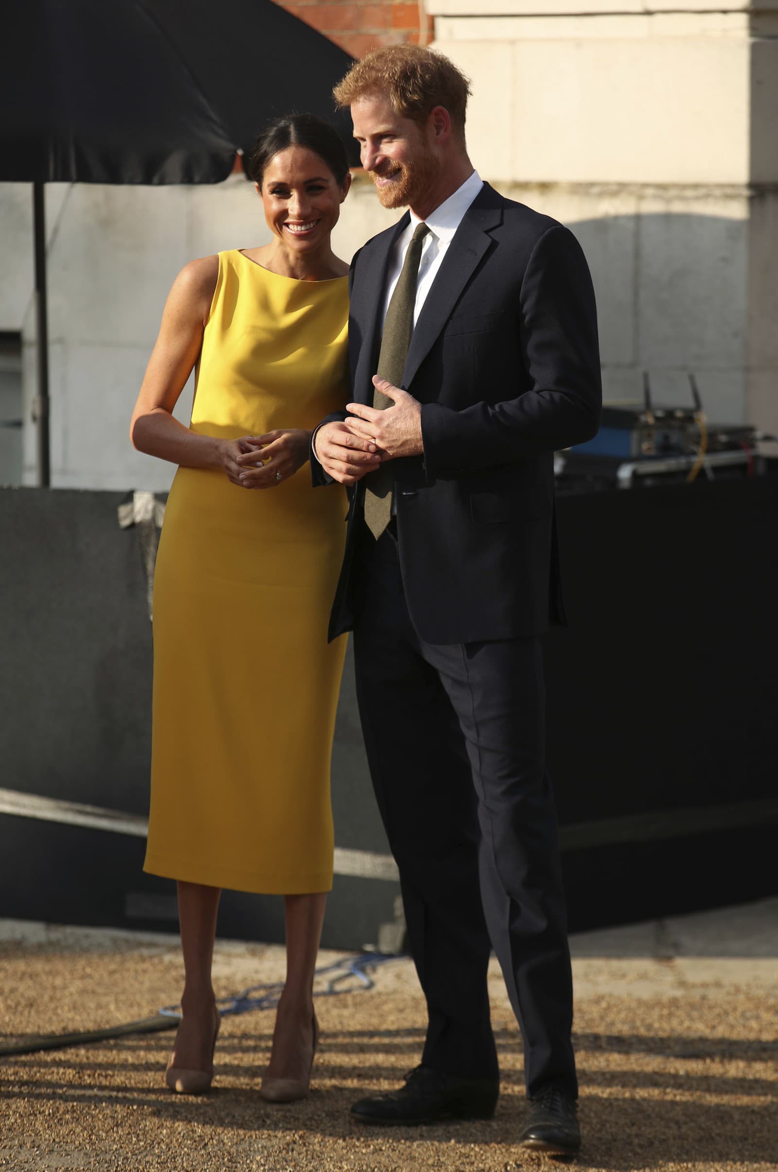 Meghan doslova žiari šťastím