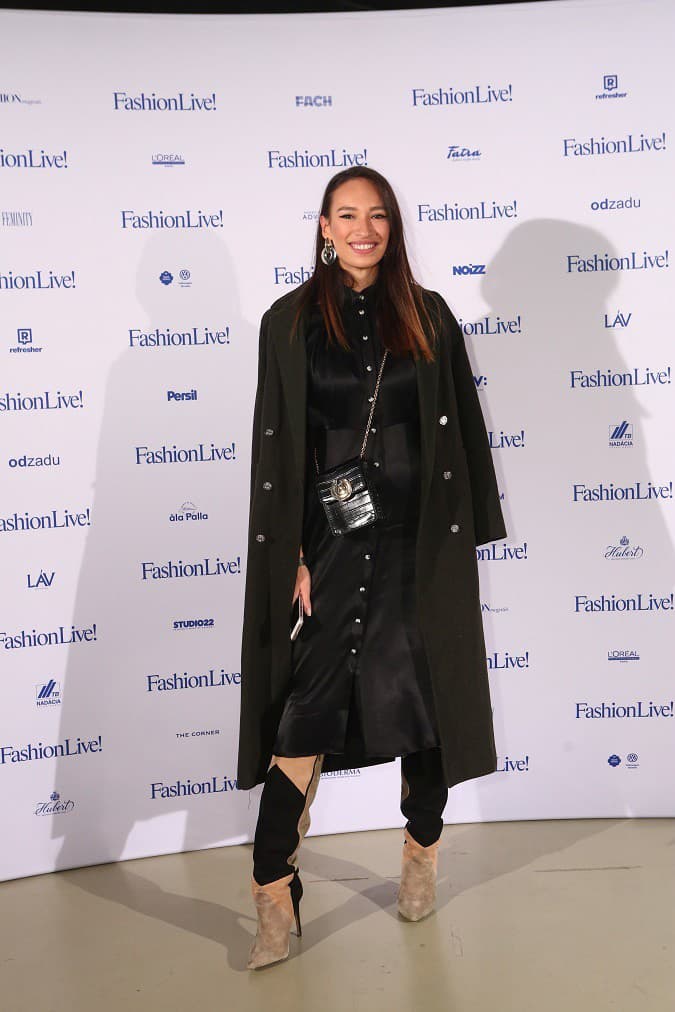 Moderátorka Fashion TV Dominika