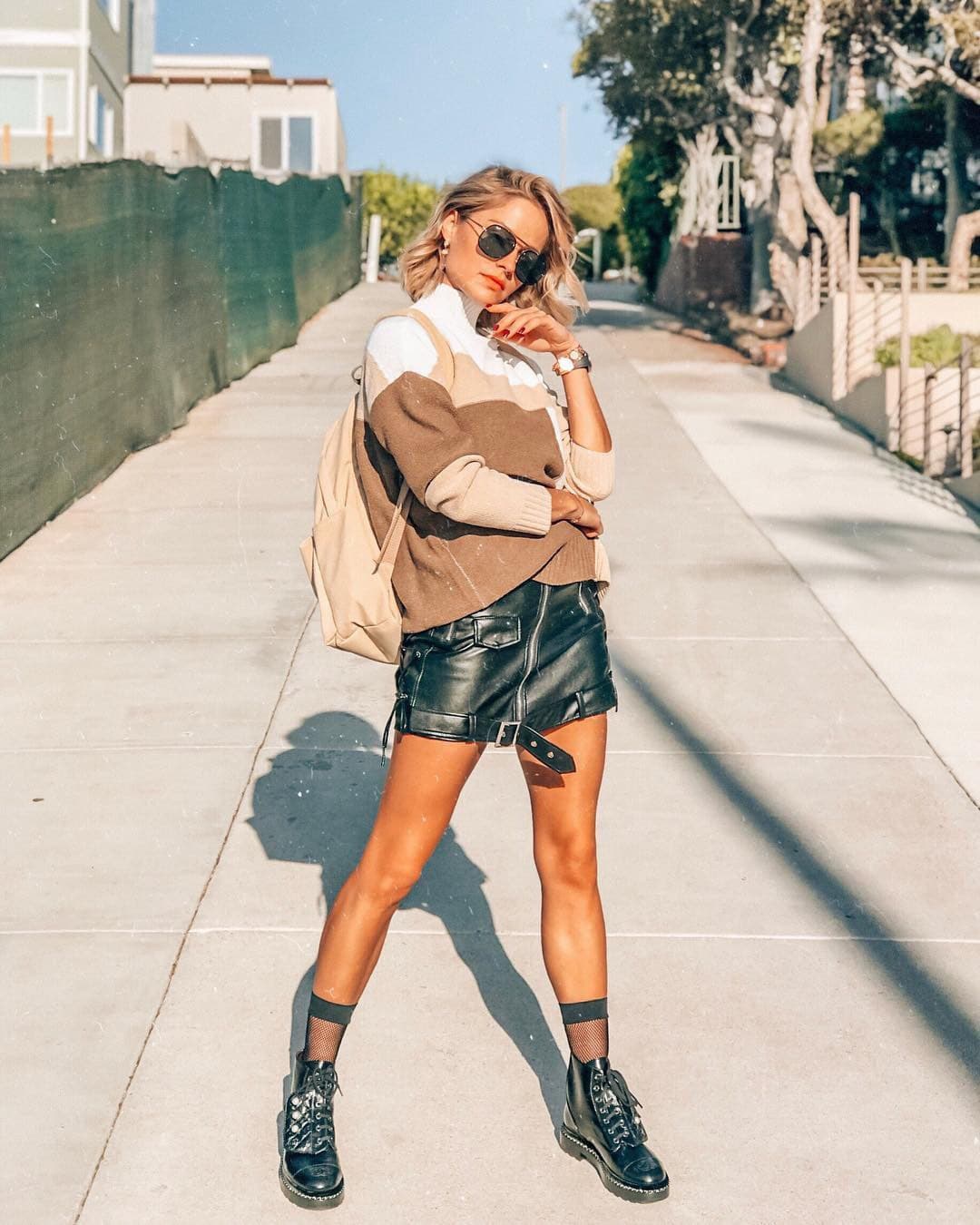 Trendy outfit na babie