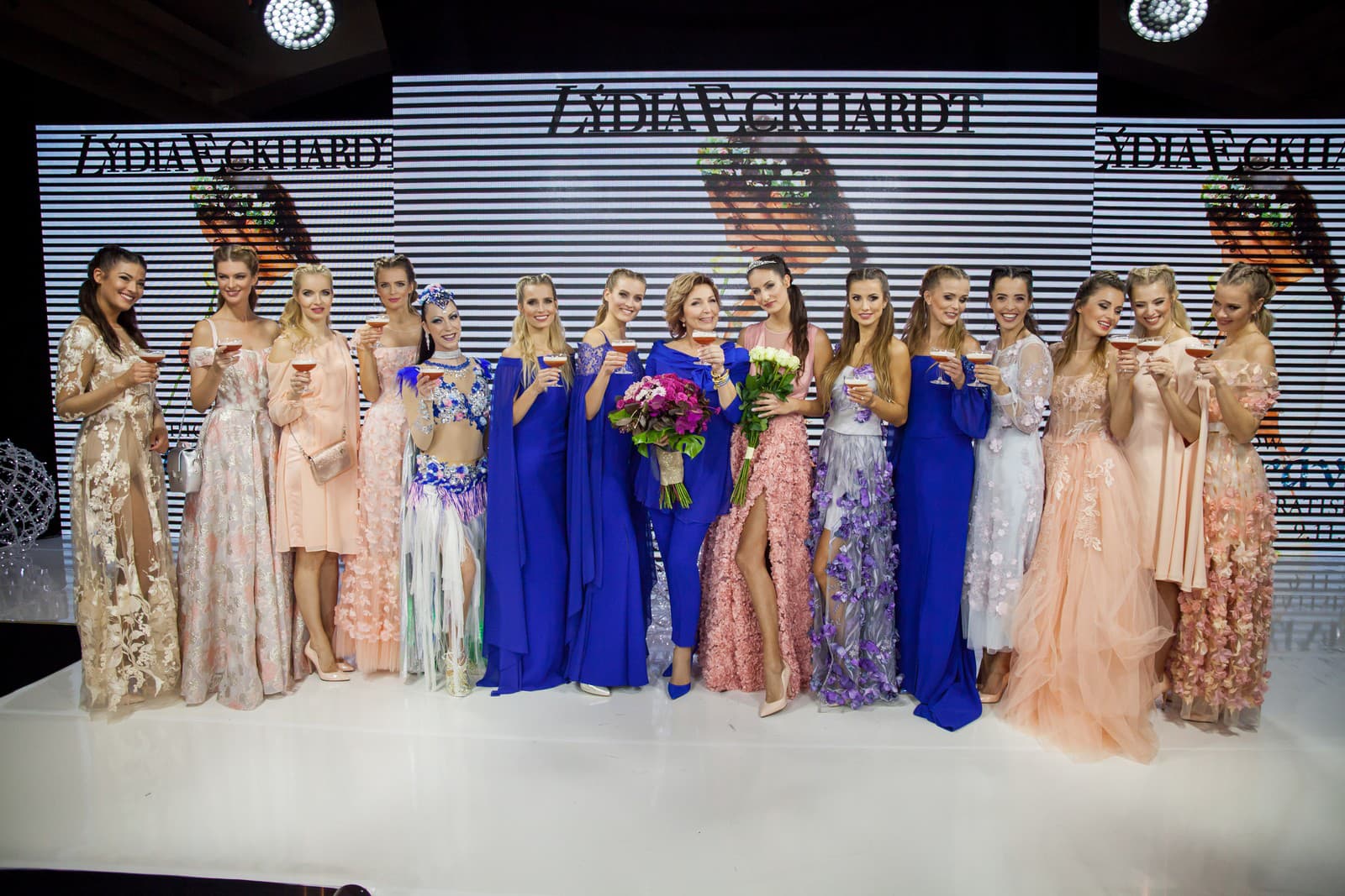 Lýdia Eckhardt s modelkami
