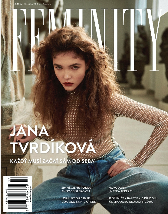 Jana Tvrdíková na titulke