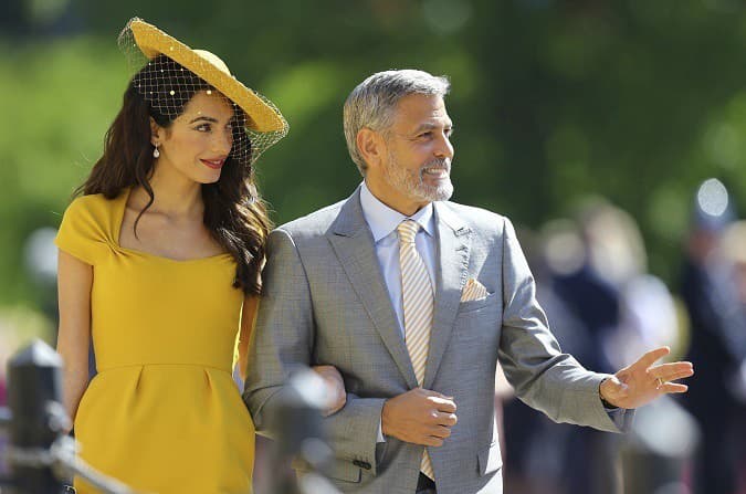 Amal a George radia