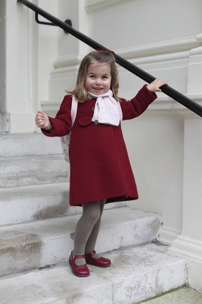 Ako malá princezná Charlotte