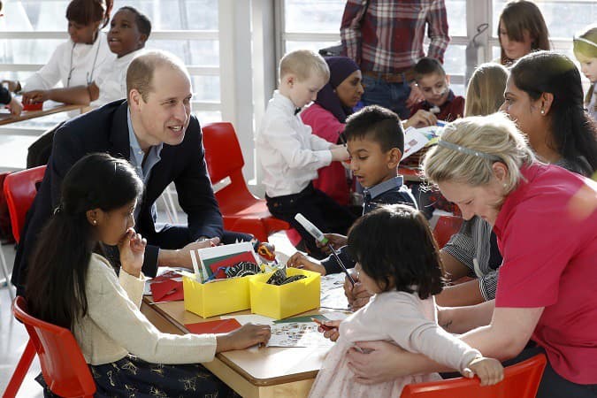 Princ William vtipne poznamenal,