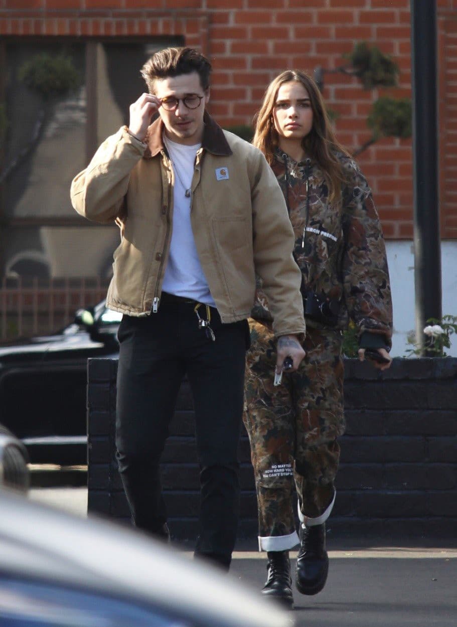 Brooklyn Beckham so svojou