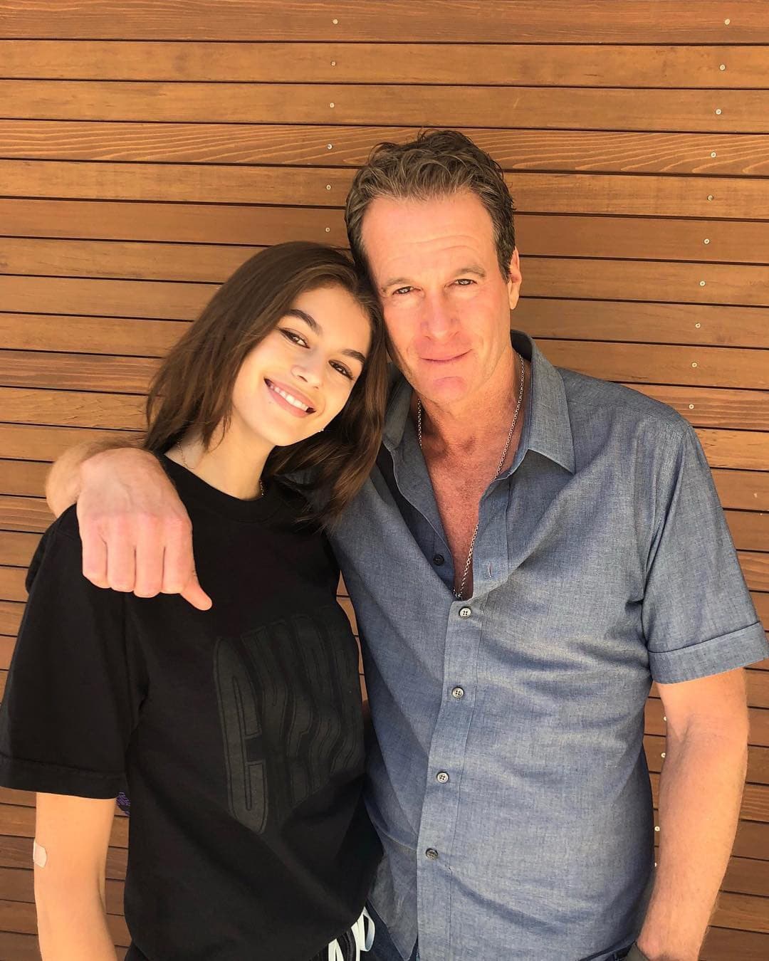 Jej otec Rande Gerber