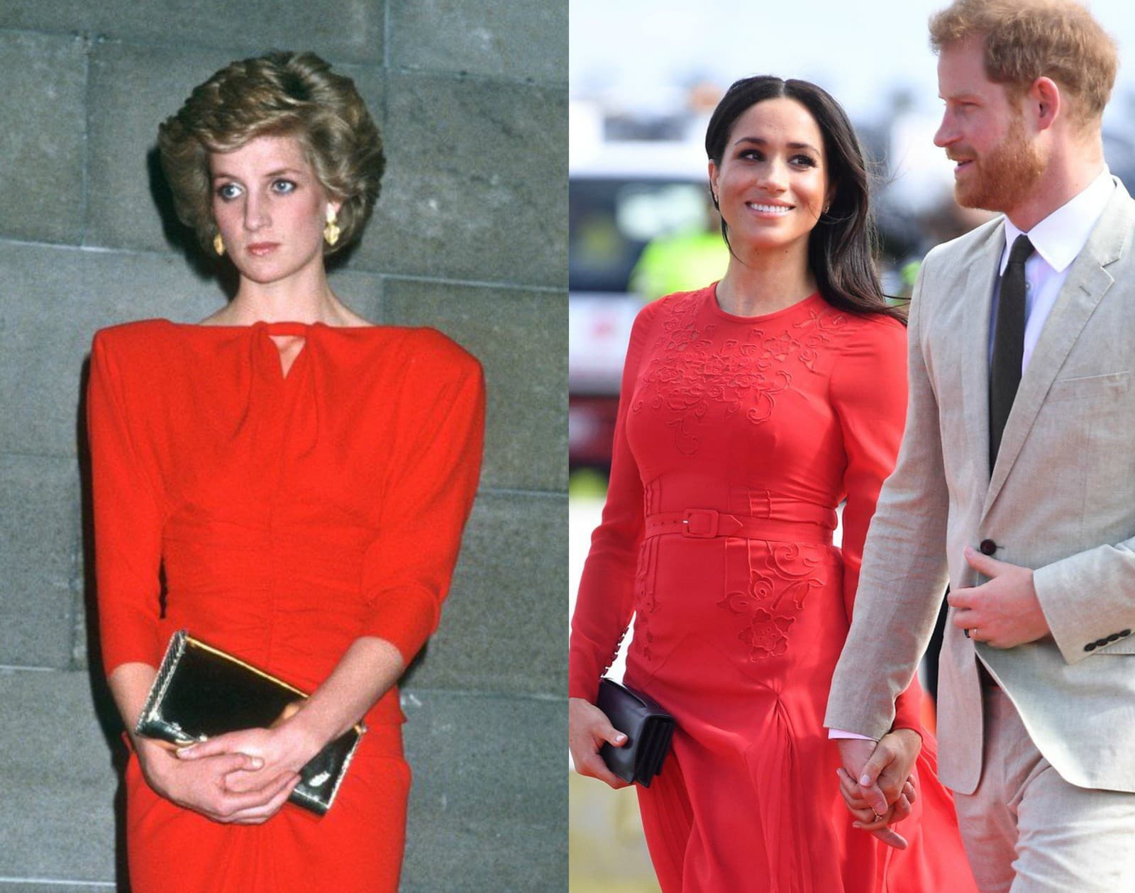 Meghan aj Diana vyzerajú