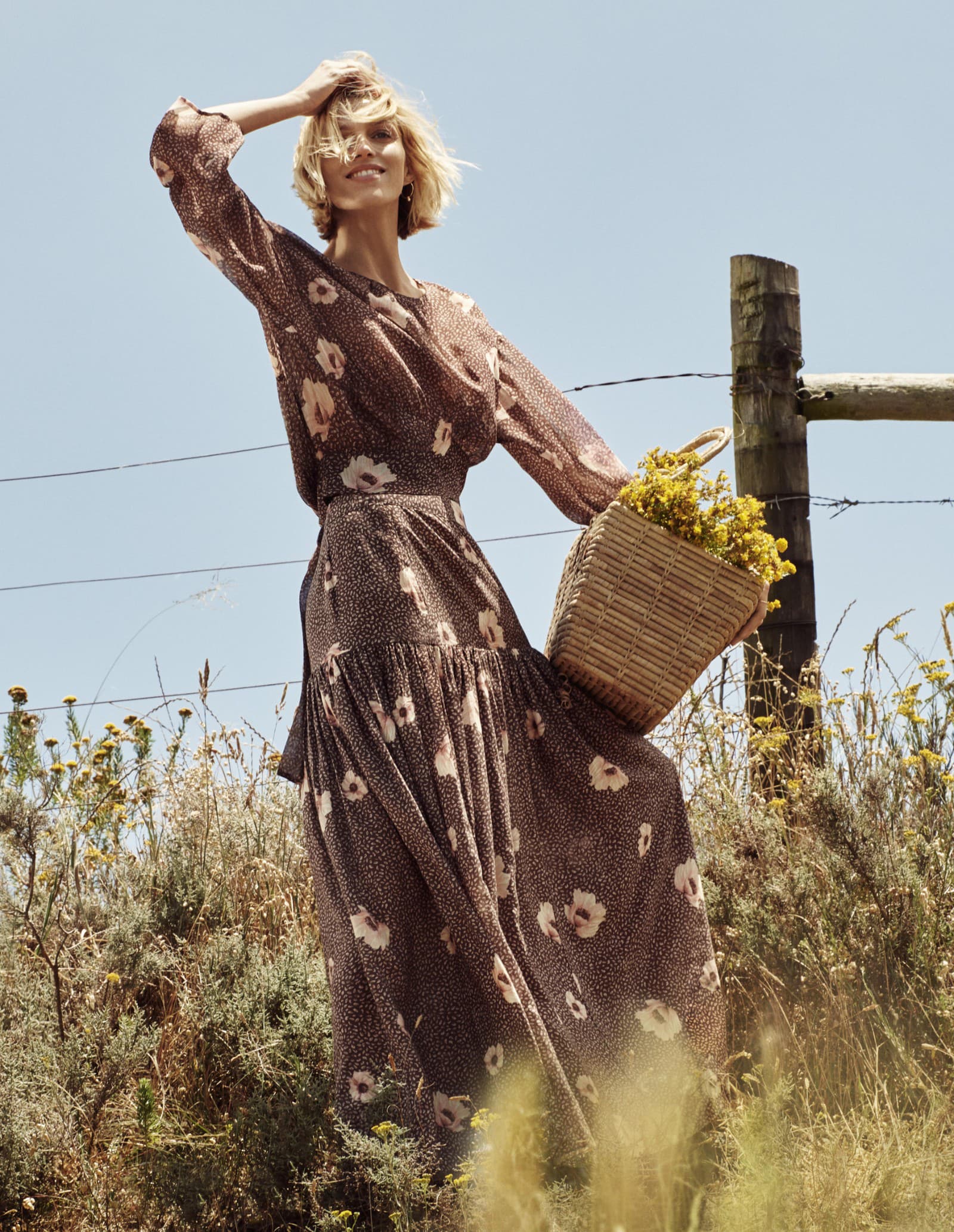 Anja Rubik v kolekcii Conscious Collection 2019