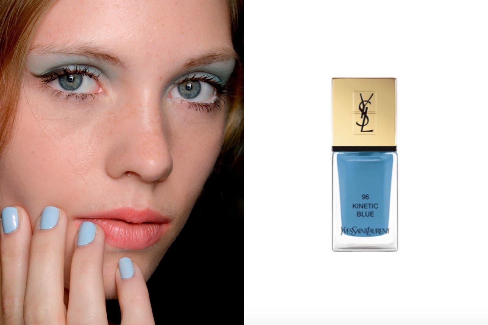 Vyskúšajte nežnú baby blue.