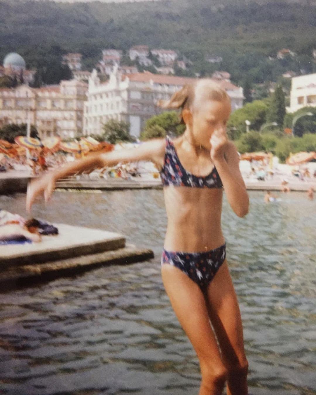 Modelka si nostalgicky zaspomínala
