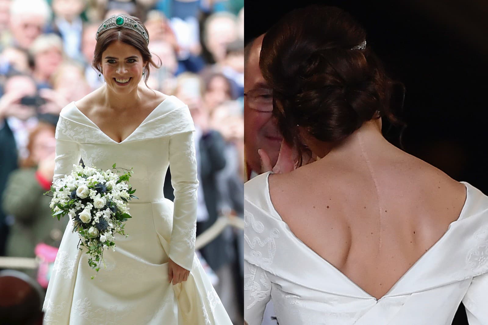 Svadobnými šatami princezná Eugenie